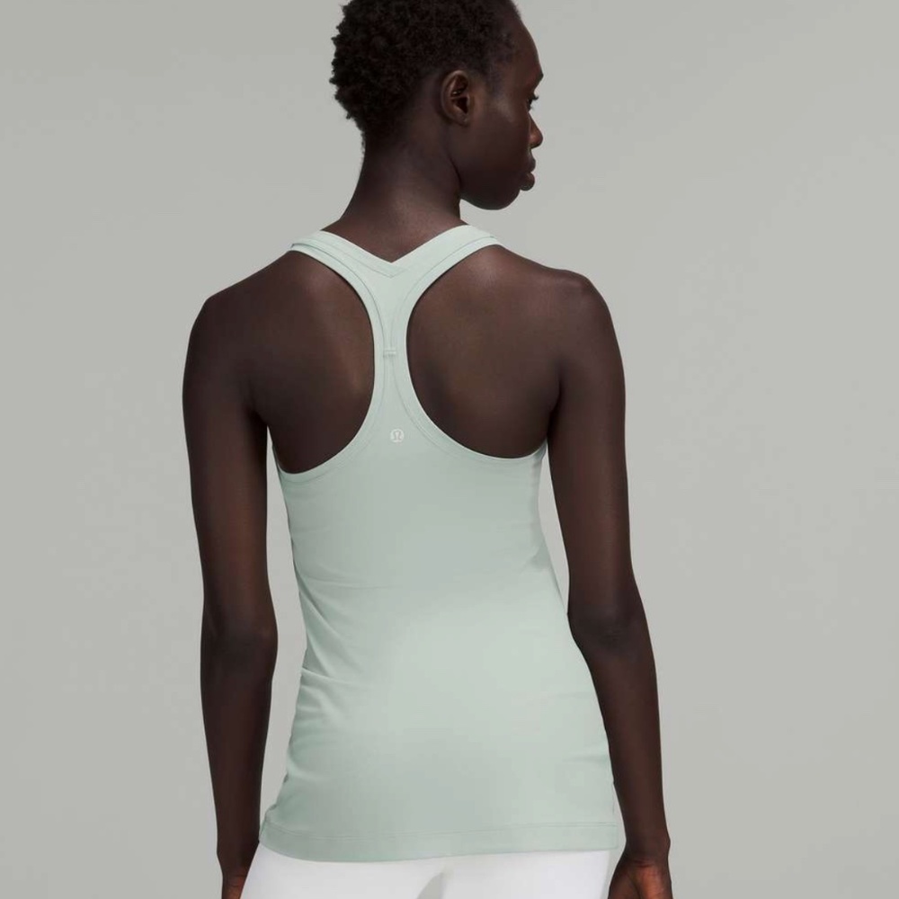 Lululemon - Cool Racerback Tank Top in Silver Blue Nulu | 12